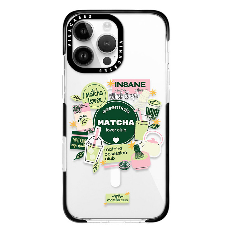 کاور ویناکیسز مدل Matcha Club MagSafe مناسب برای گوشی موبایل اپل iphone 16 pro