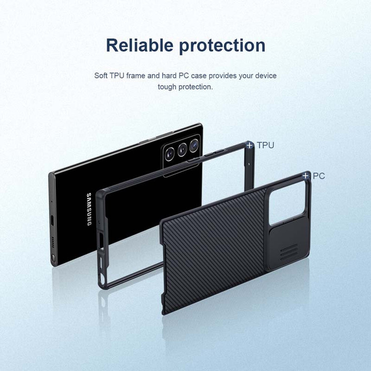 کاور نیلکین مدل CamShield Pro مناسب برای گوشی موبایل سامسونگ Galaxy Note 2o Ultra