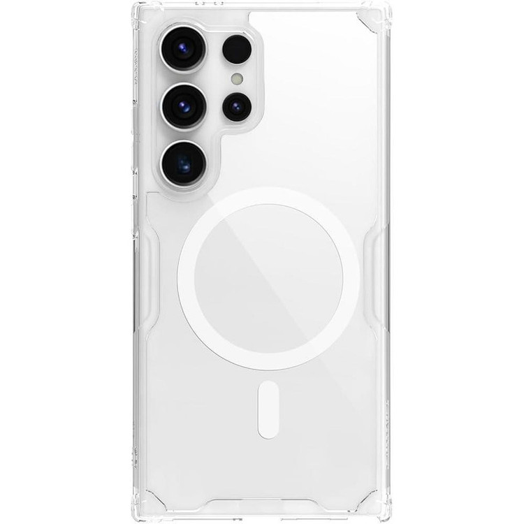 کاور نیلکین مدل Nature TPU Pro Magnetic مناسب برای گوشی موبایل سامسونگ Galaxy S24 ULTRA