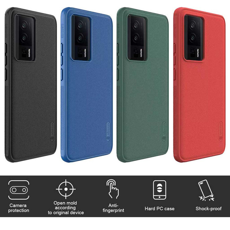 کاور نیلکین مدل Super Frosted Shield Pro مناسب برای گوشی موبایل شیائومی Poco F5 Pro