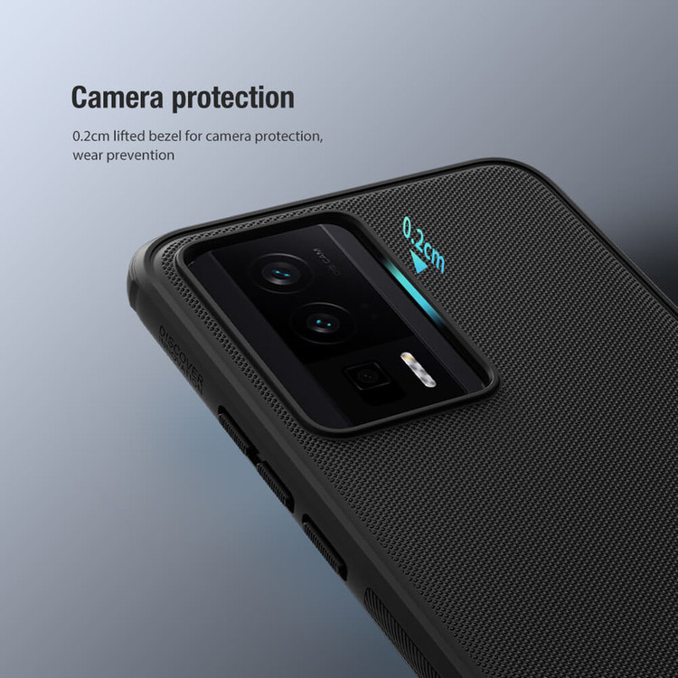 کاور نیلکین مدل Super Frosted Shield Pro مناسب برای گوشی موبایل شیائومی Poco F5 Pro