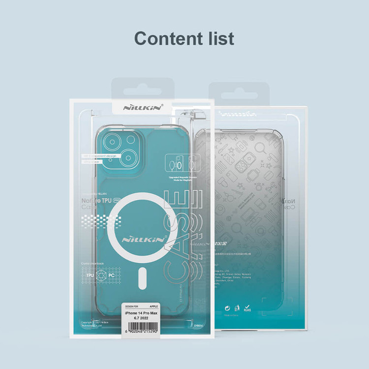 کاور نیلکین مدل Nature Pro Magnetic مناسب برای گوشی موبایل اپل iPhone 14 Pro Max