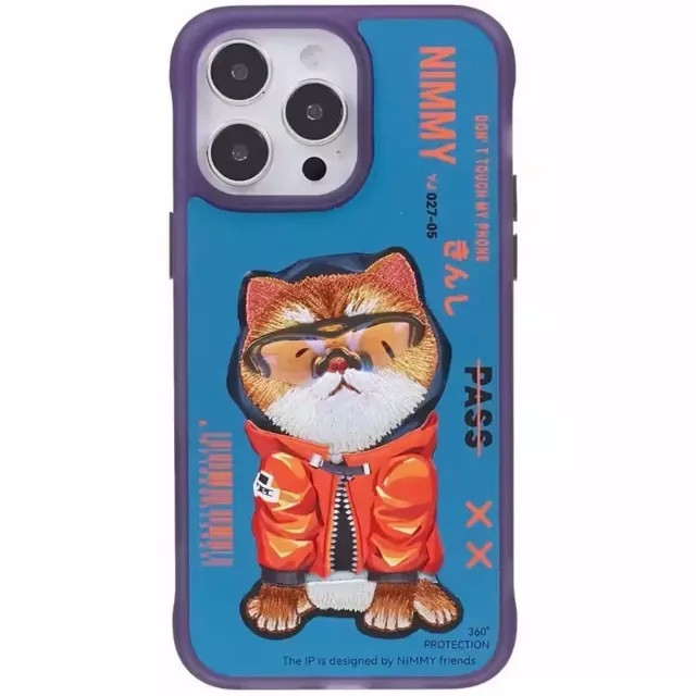 کاور نیمی مدل گربه YJ02705 مناسب برای گوشی موبایل اپل  IPHONE 15 PRO MAX