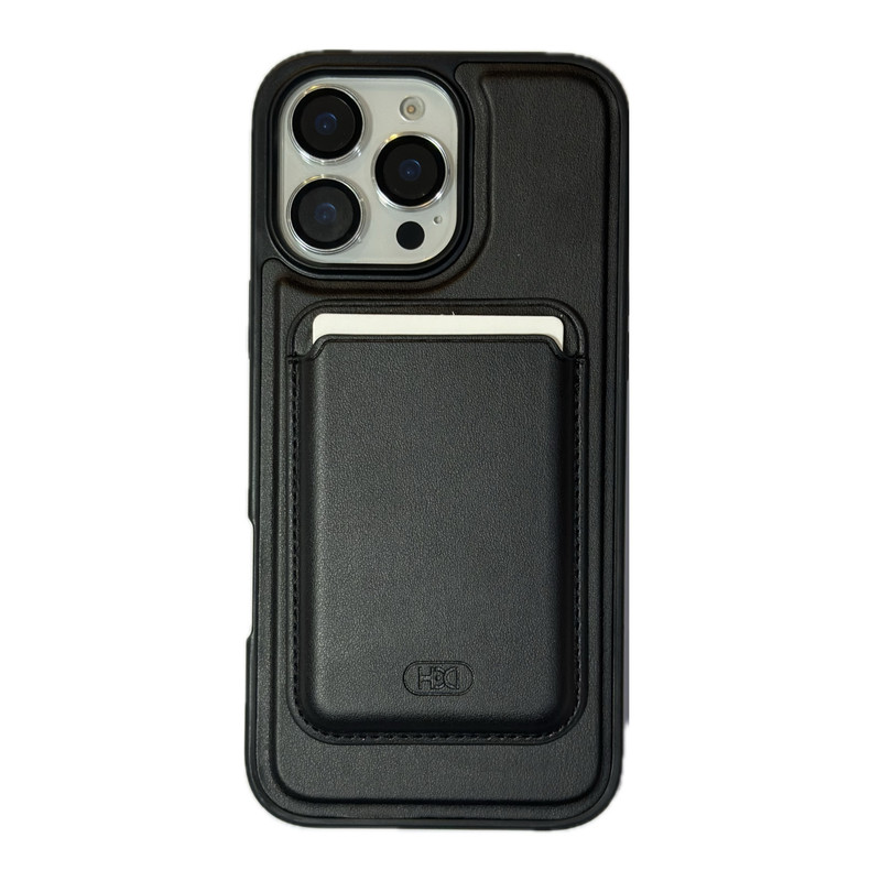 کاور اچ دی دی مدل مگسیف مناسب برای گوشی موبایل اپل iphone 16 به همراه جا کارتی