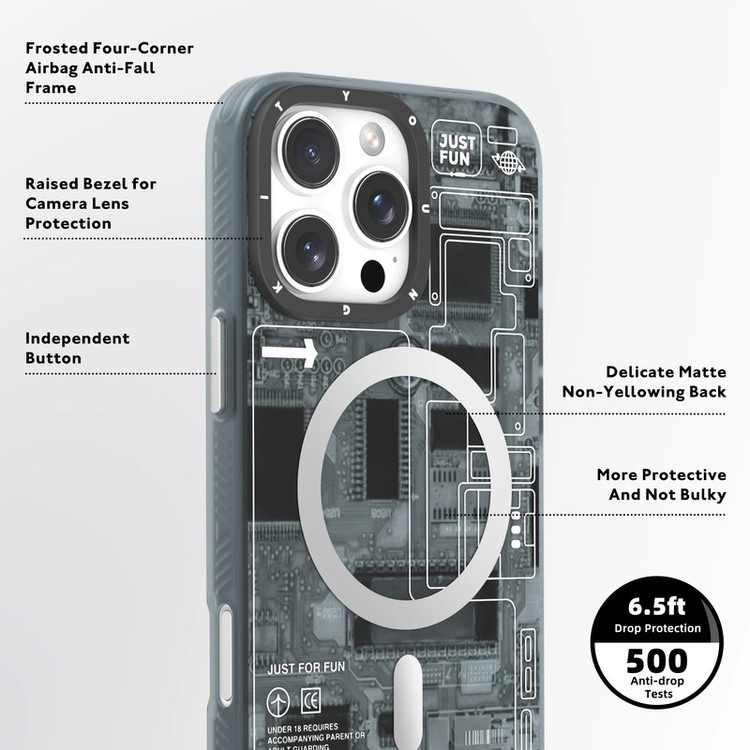 کاور یانگ کیت مدل Technology Magnetic 020 مناسب برای گوشی موبایل اپل iPhone 16