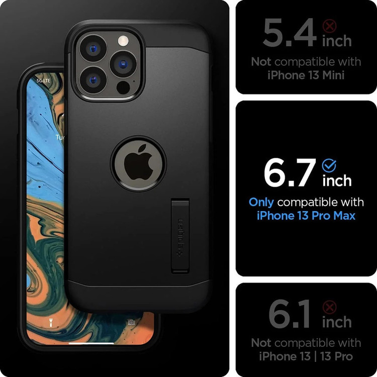 کاور اسپیگن مدل Tough Armor مناسب برای گوشی موبایل اپل iPhone 13 Pro Max