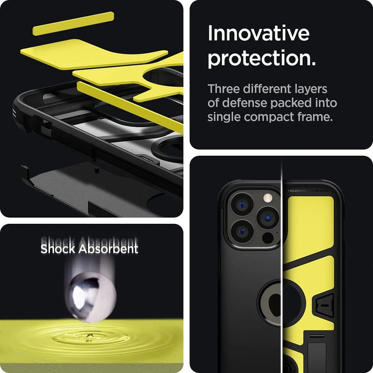 کاور اسپیگن مدل Tough Armor مناسب برای گوشی موبایل اپل iPhone 13 Pro Max