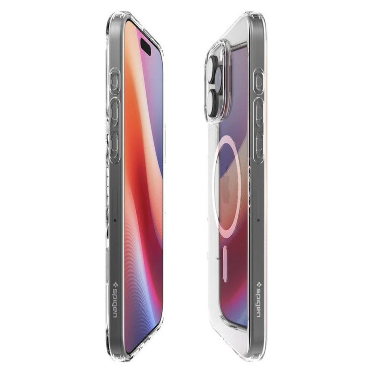 کاور اسپیگن مدل NEO HYBRID CRYSTAL مناسب برای گوشی موبایل اپل iphone 16 pro