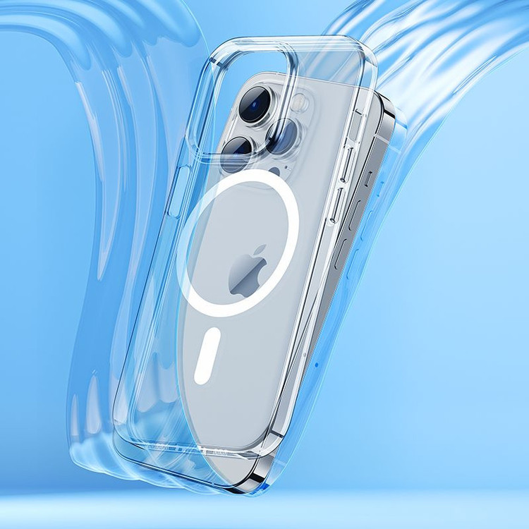 کاور بنکس مدل Crystal Magnetic مناسب برای گوشی موبایل اپل iPhone 14 Pro Max