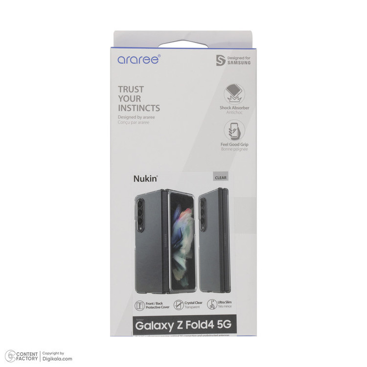 کاور آراری مدل Nukin مناسب برای گوشی موبایل سامسونگ Galaxy Z Fold4 5G