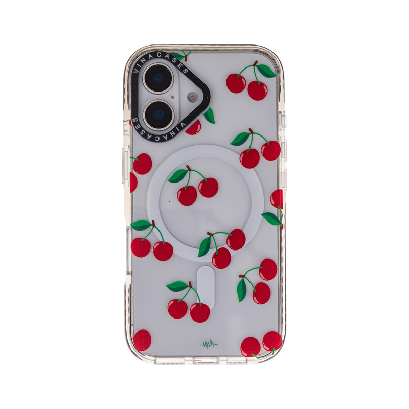 کاور ویناکیسز مدل Sweet cherry MagSafe مناسب برای گوشی موبایل اپل iphone 16