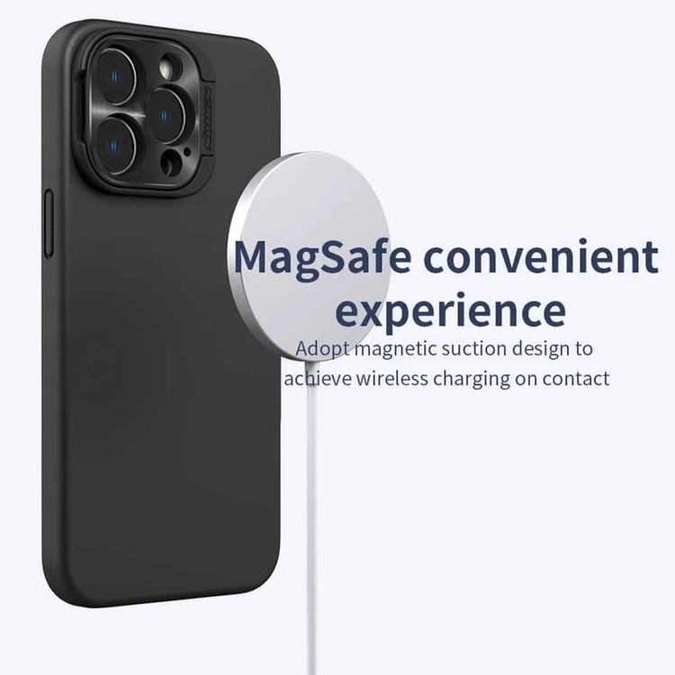 کاور نیلکین مدل Lens Wing Magnetic مناسب برای گوشی موبایل اپل iPhone 16 Pro Max