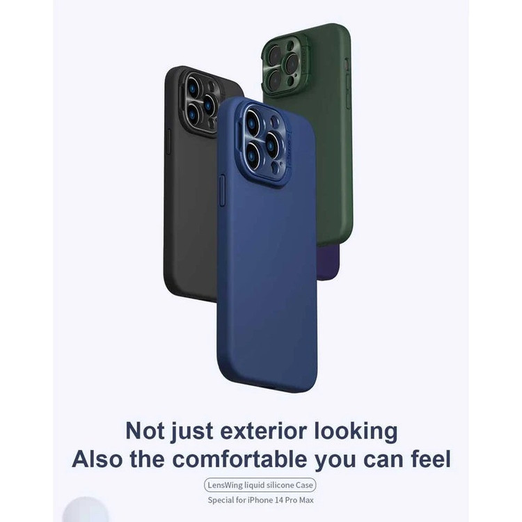 کاور نیلکین مدل Lens Wing Magnetic مناسب برای گوشی موبایل اپل iPhone 16 Pro Max