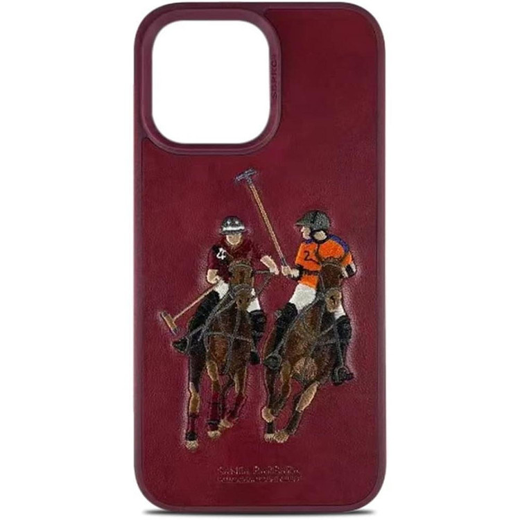 کاور چرمی پولو مدل Jockey مناسب برای گوشی موبایل اپل iphone 14 pro max