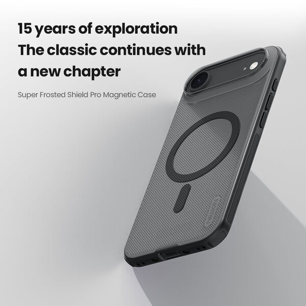 کاور نیلکین مدل Super Frosted Shield Pro Magnetic MagSafe مناسب برای گوشی موبایل اپل iPhone 17 Air