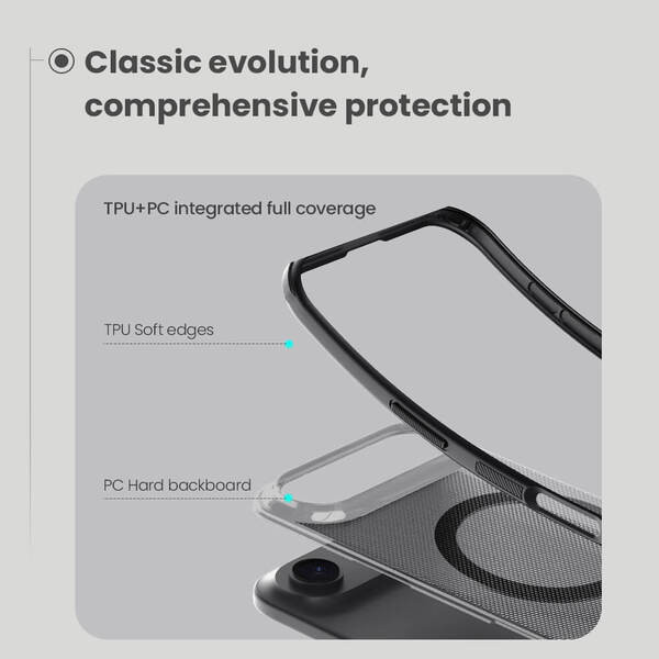 کاور نیلکین مدل Super Frosted Shield Pro Magnetic MagSafe مناسب برای گوشی موبایل اپل iPhone 17 Air