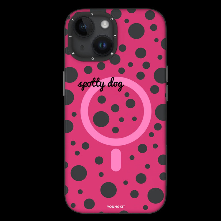 کاور یانگ کیت مدل Colorful Polka Dots مناسب برای گوشی موبایل اپل Iphone 15 Pro