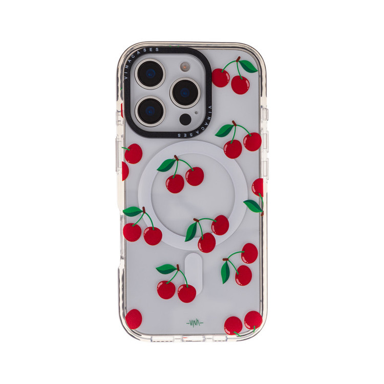 کاور ویناکیسز مدل Sweet Cherry MagSafe مناسب برای گوشی موبایل اپل iphone 15 pro max