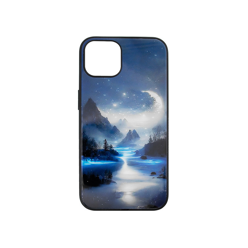 کاور داتینو طرح منظره شب کوهستان مناسب برای گوشی موبایل اپل iPhone 14