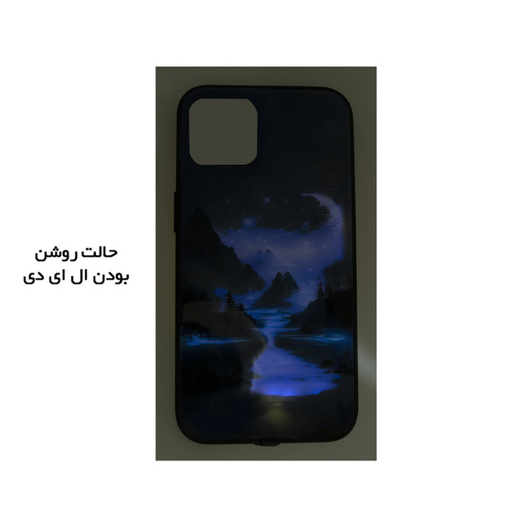 کاور داتینو طرح منظره شب کوهستان مناسب برای گوشی موبایل اپل iPhone 14