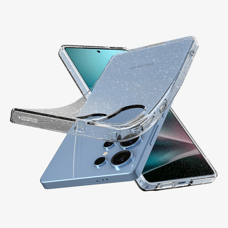 کاور اسپیگن مدل Liquid Crystal Glitter مناسب برای گوشی موبایل سامسونگ Galaxy S25 Ultra