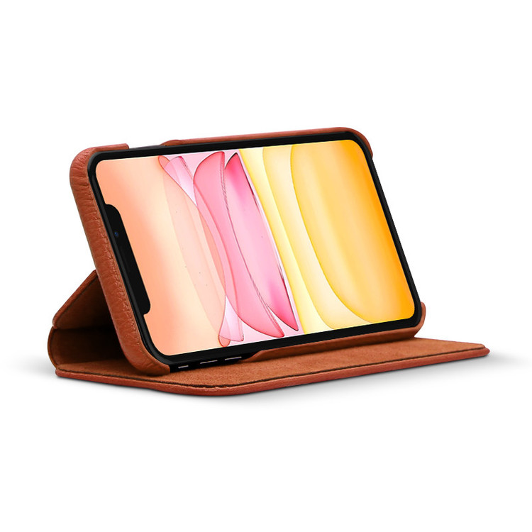 کیف کلاسوری اگرت مدل Floater چرمی مناسب برای گوشی موبایل اپل iPhone 11
