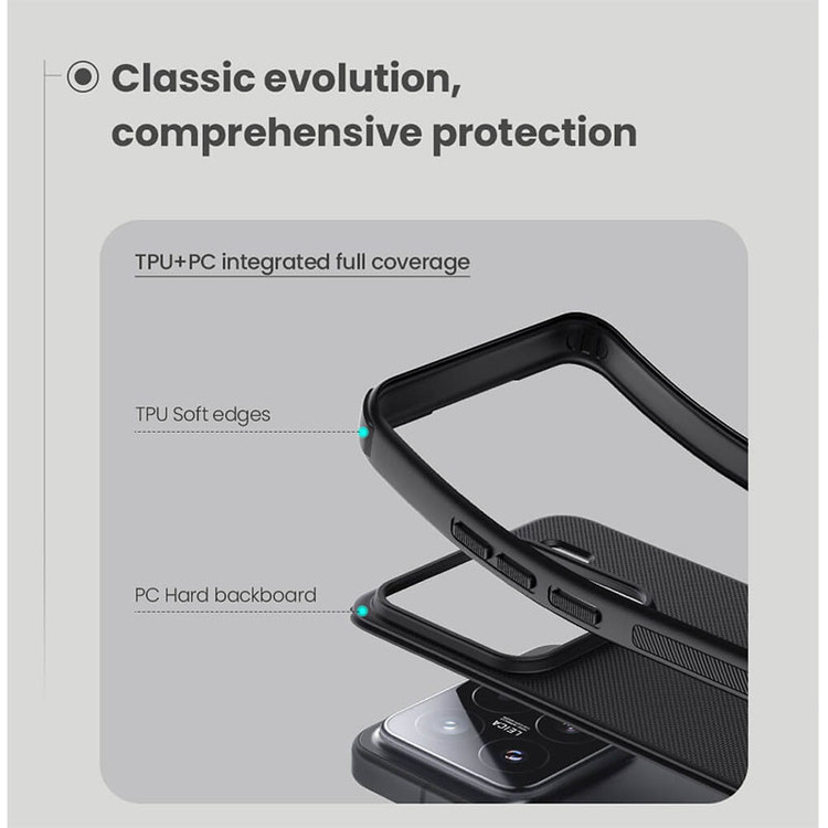 کاور نیلکین مدل Super Frosted Shield Pro Magnetic مناسب برای گوشی موبایل شیائومی Mi 15 Pro