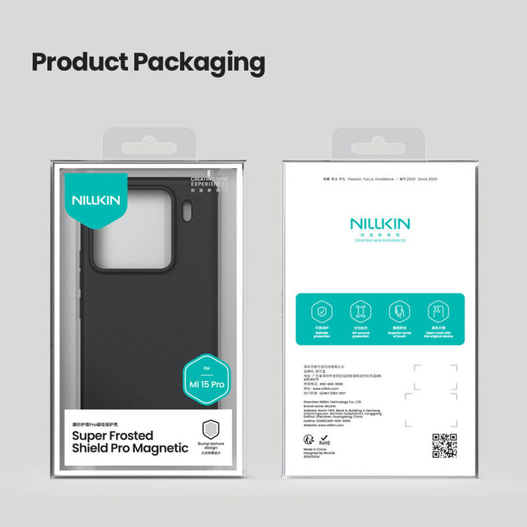 کاور نیلکین مدل Super Frosted Shield Pro Magnetic مناسب برای گوشی موبایل شیائومی Mi 15 Pro