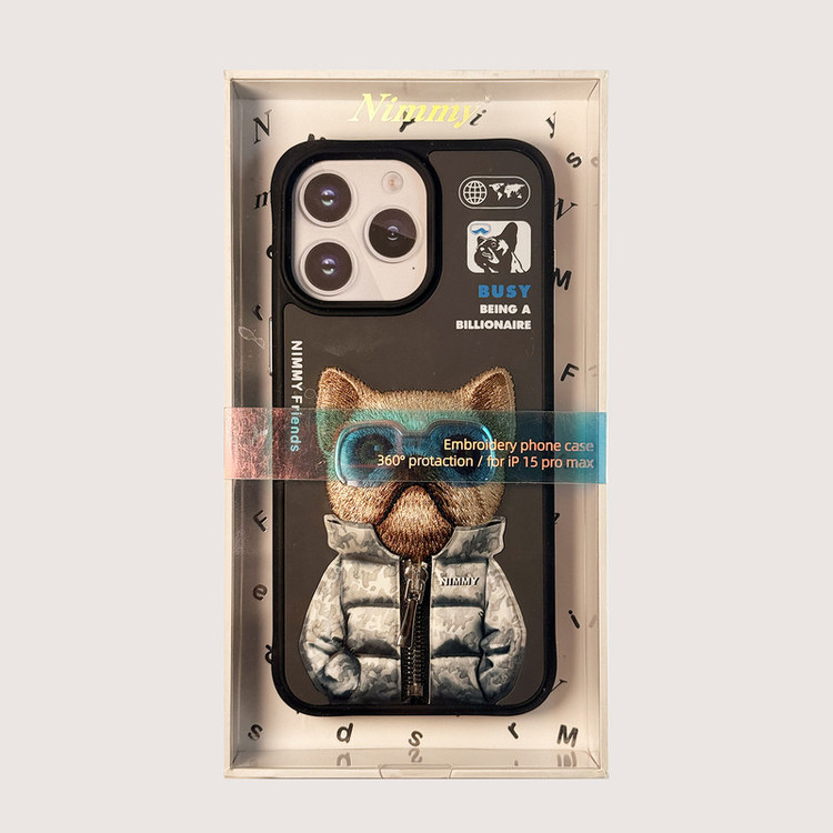 کاور نیمی مدل COOL CUTE LITTLE RICH TYCOON مناسب برای گوشی موبایل اپل IPHONE 15 PRO