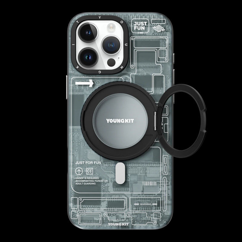 کاور یانگ کیت مدل Futuristic 360° مناسب برای گوشی موبایل اپل iphone 15promax