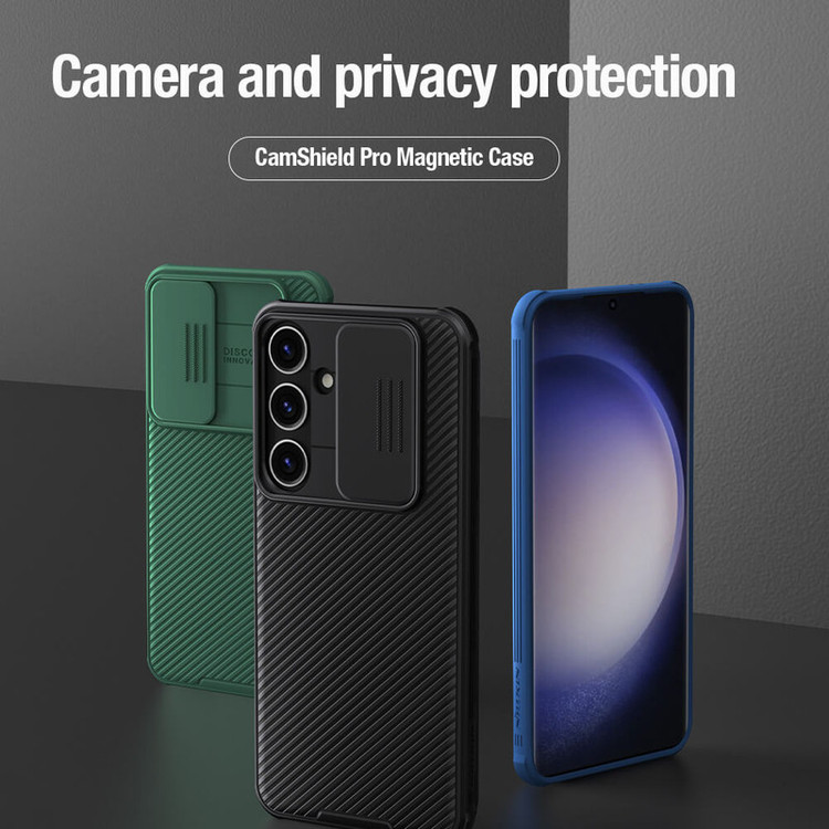 کاور نیلکین مدل CamShield Pro مناسب برای گوشی موبایل سامسونگ Galaxy S24 Plus