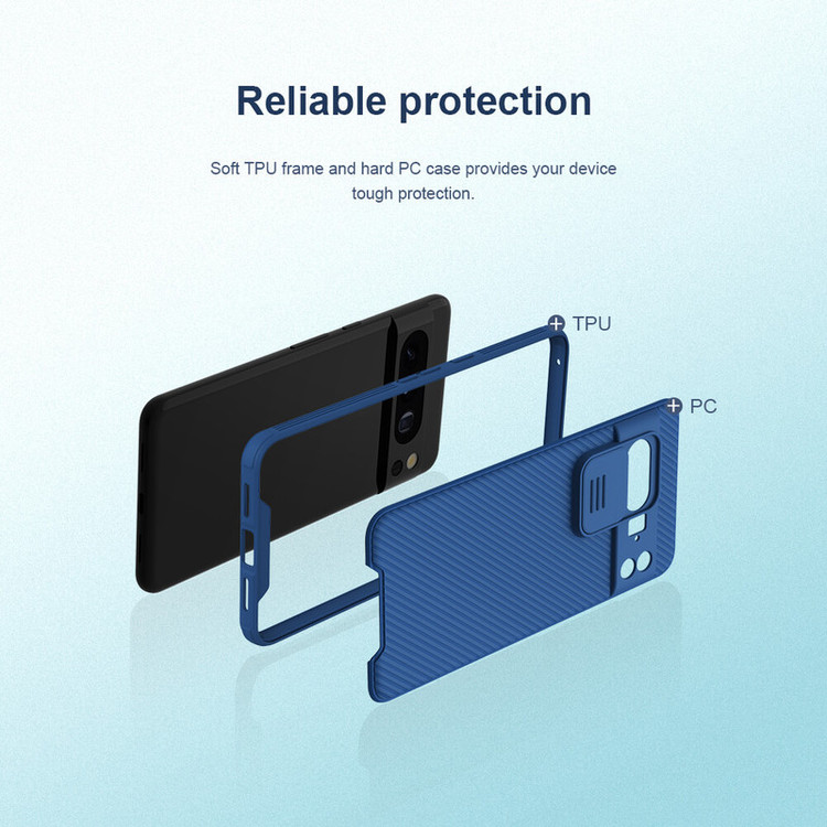 کاور نیلکین مدل CamShield Pro مناسب برای گوشی موبایل گوگل Pixel 8 Pro