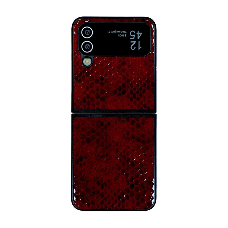 کاور صنایع چرم پیری مدل PL09 مناسب برای گوشی موبایل سامسونگ Galaxy Z Flip 4