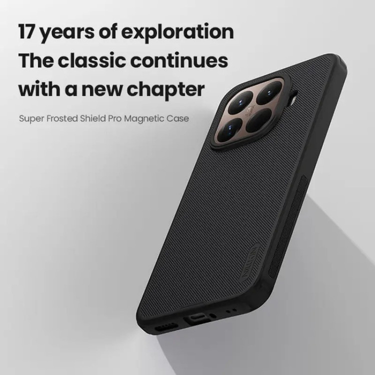 کاور نیلکین مدل Super Frosted Shield Pro Magnetic مناسب برای گوشی موبایل شیائومی 15T Pro