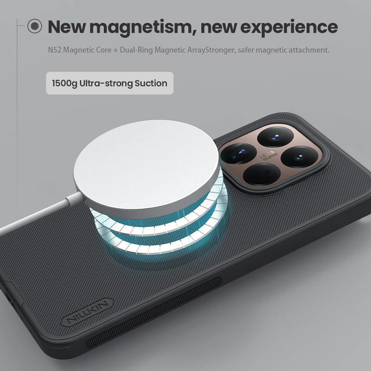 کاور نیلکین مدل Super Frosted Shield Pro Magnetic مناسب برای گوشی موبایل شیائومی 15T Pro