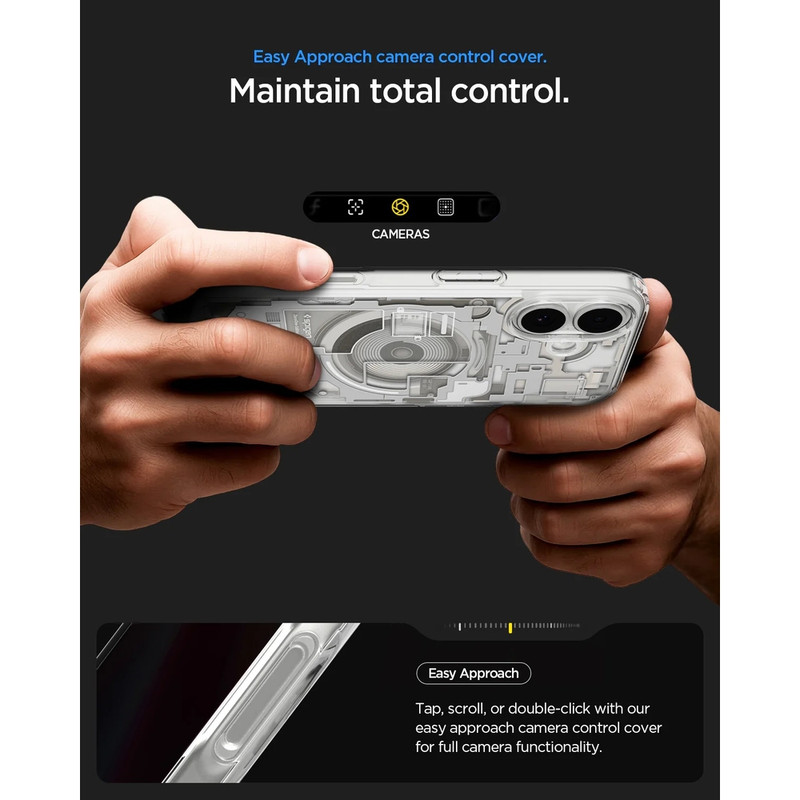 کاور اسپیگن مدل Ultra Hybrid Zero One (MagFit) مناسب برای گوشی موبایل اپل iPhone 17