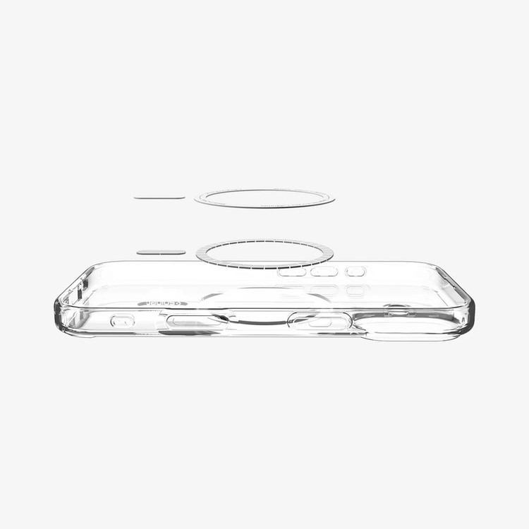 کاور اسپیگن مدل ultra hiybrid magsafe مناسب برای گوشی موبایل اپل iphone 17