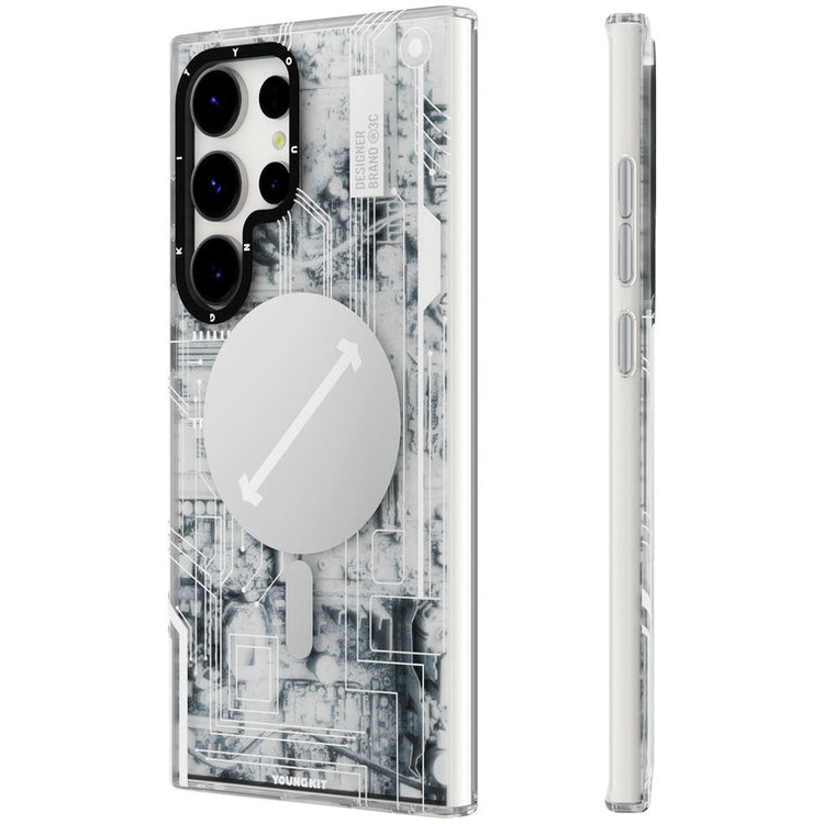 کاور یانگ کیت مدل Magsafe Technology Futuristic مناسب برای گوشی موبایل سامسونگ Galaxy S23ultra