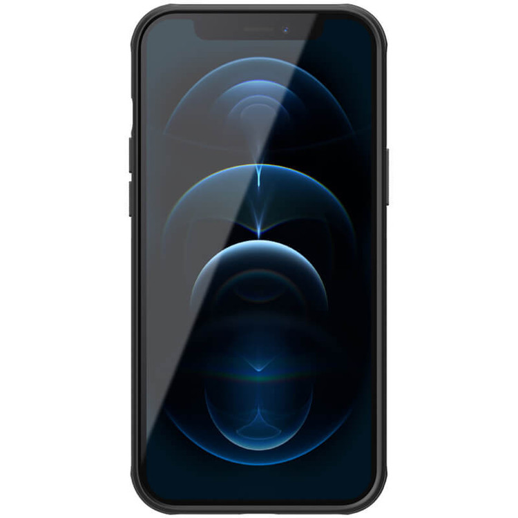 کاور نیلکین مدل Frosted Shield Pro Magnetic-12promax مناسب برای گوشی موبایل اپل iPhone 12 Pro Max