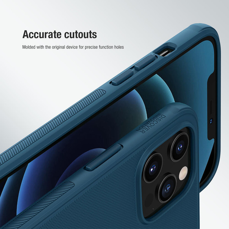 کاور نیلکین مدل Frosted Shield Pro Magnetic-12promax مناسب برای گوشی موبایل اپل iPhone 12 Pro Max