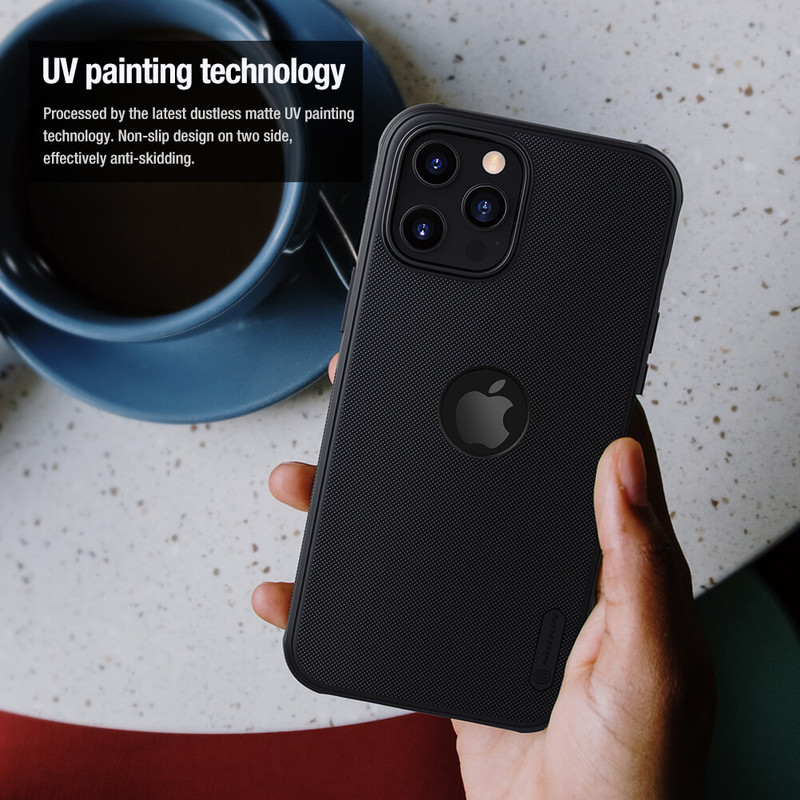 کاور نیلکین مدل Frosted Shield Pro Magnetic-12promax مناسب برای گوشی موبایل اپل iPhone 12 Pro Max