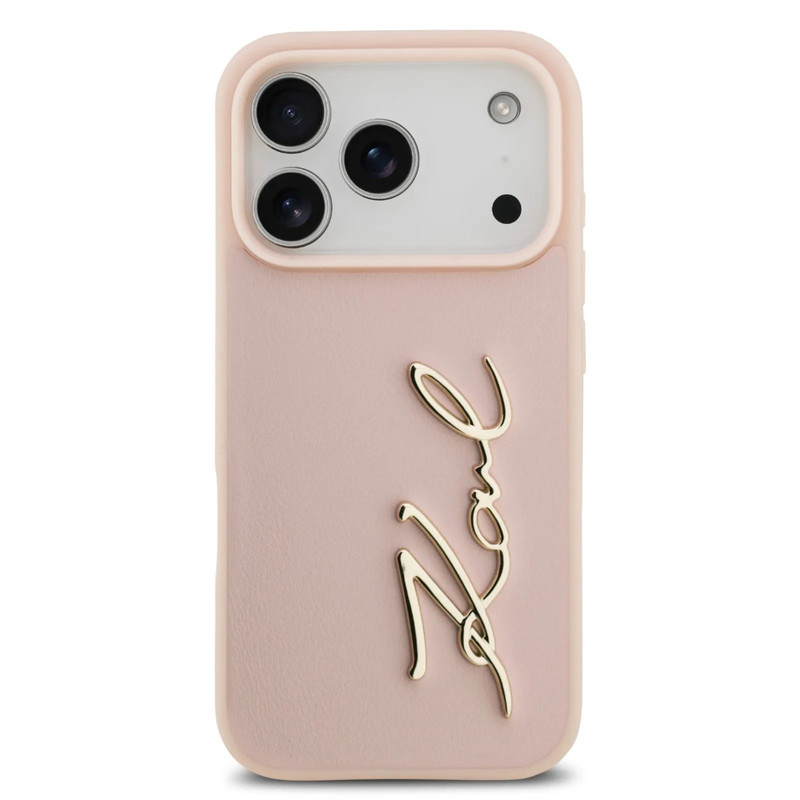 کاور کارل لاگرفلد مدل SINATURE LOGO مناسب برای گوشی موبایل اپل IPHONE 17 PROMAX