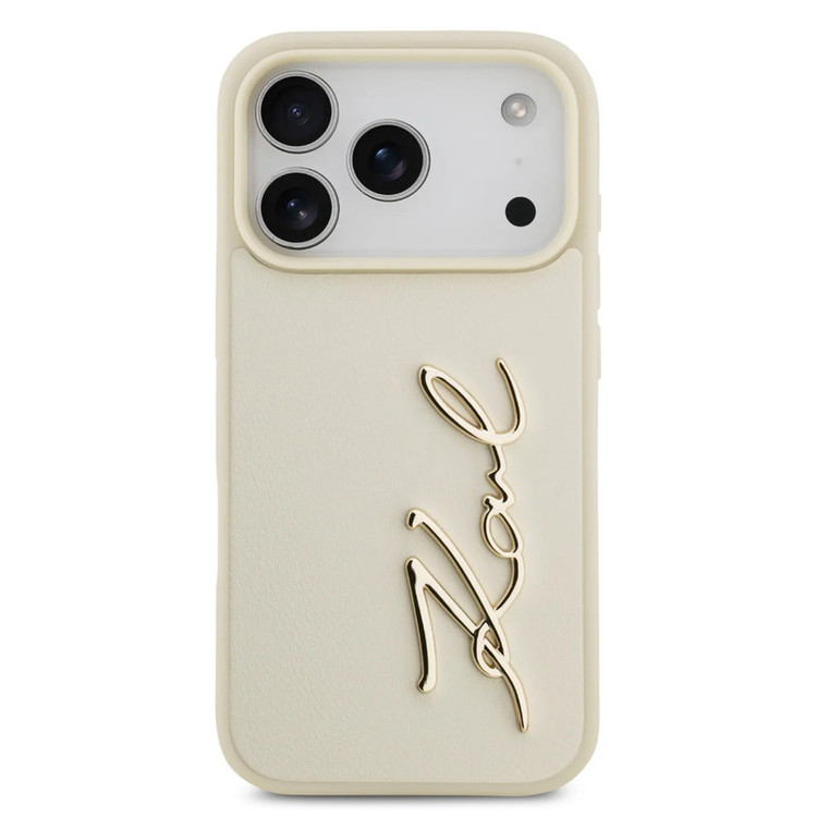 کاور کارل لاگرفلد مدل SINATURE LOGO مناسب برای گوشی موبایل اپل IPHONE 17 PROMAX