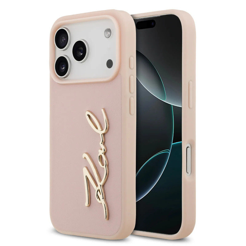 کاور کارل لاگرفلد مدل SINATURE LOGO مناسب برای گوشی موبایل اپل IPHONE 17 PROMAX