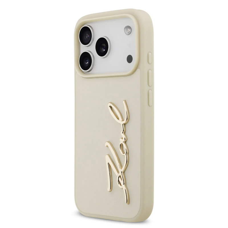 کاور کارل لاگرفلد مدل SINATURE LOGO مناسب برای گوشی موبایل اپل IPHONE 17 PROMAX