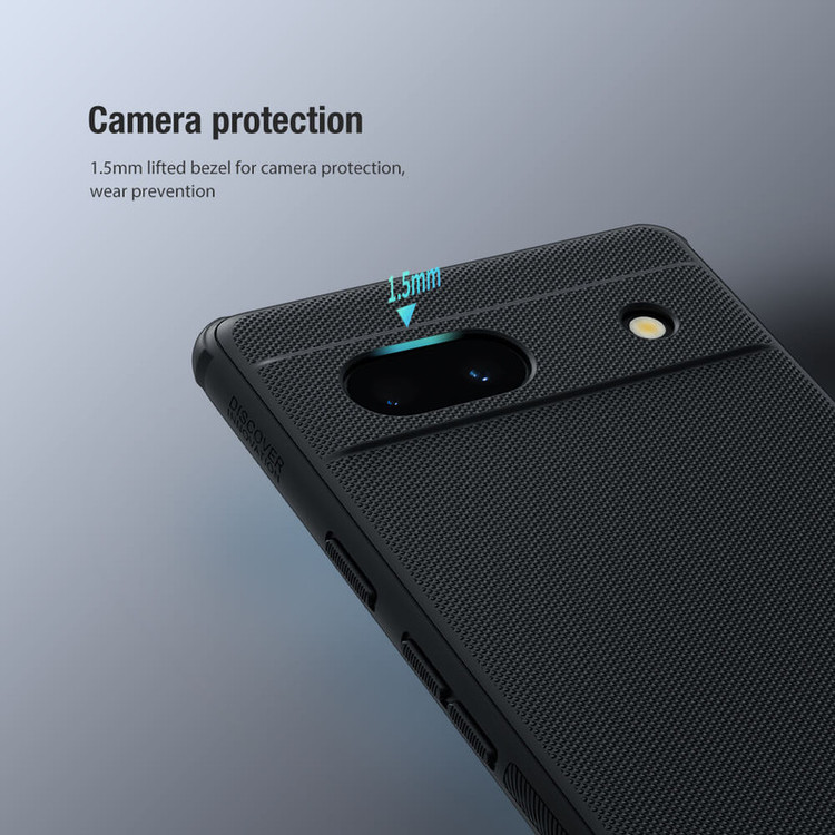 کاور نیلکین مدل Super Frosted Shield Pro مناسب برای گوشی موبایل گوگل Pixel 7A