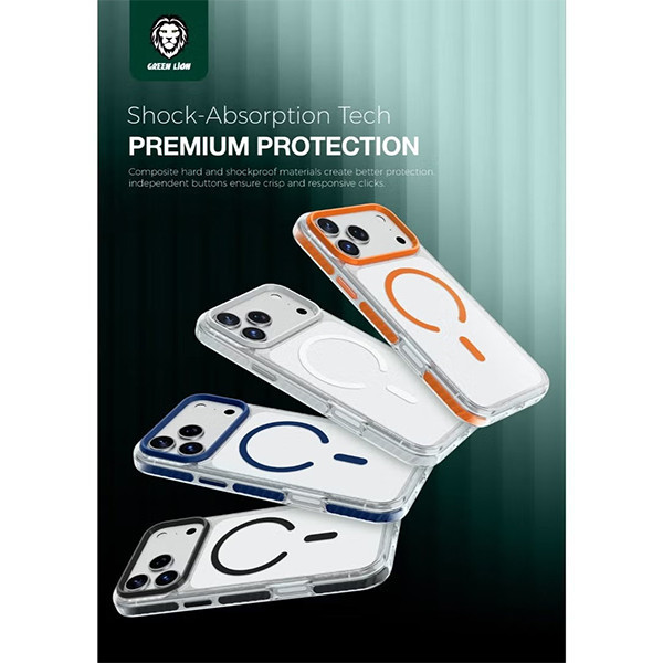 کاور گرین لاین مدل Prestige Magsafe مناسب برای گوشی موبایل اپل Iphone 17 Pro Max