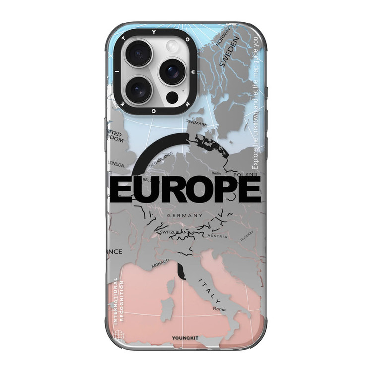 کاور یانگ کیت مدل Color Changing Globe کد Europe مناسب برای گوشی موبایل اپل iphone 16promax