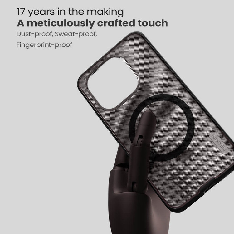 کاور نیلکین مدل Frosted Shield Pro Transparent Magnetic مناسب برای گوشی موبایل شیائومی 15T