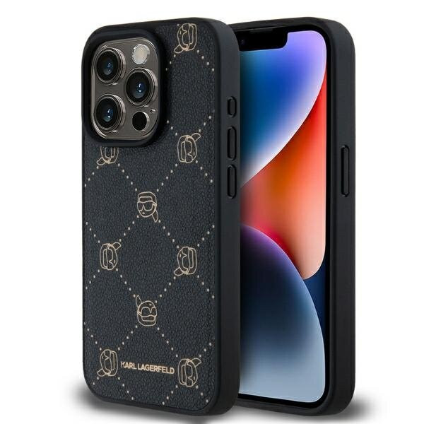کاور کارل لاگرفلد مدل KARL HEADS PATTERN مناسب برای گوشی موبایل اپل IPHONE 16 PROMAX